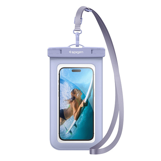 Чехол Spigen A601 UNIVERSAL WATERPROOF CASE AQUA BLUE  | Фото 1