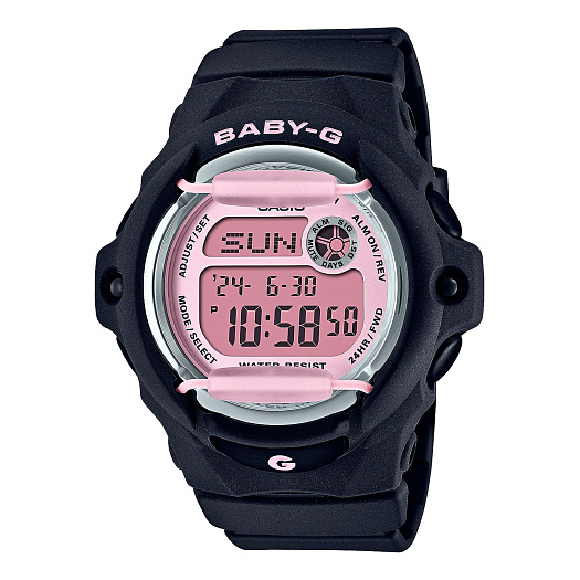 Часы Baby-G BG-169U-1C черные, розовый циферблат CASIO | Фото 1