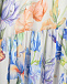 Платье с принтом &quot;ирисы&quot; Pietro Brunelli | Фото 10
