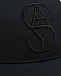 Кепка с вышитым логотипом, черная Yves Salomon | Фото 3