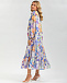 Платье с принтом &quot;ирисы&quot; Pietro Brunelli | Фото 6
