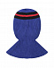 Синяя шапка-шлем с нашивкой &quot;заяц&quot; Chobi | Фото 2