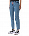 Зауженные джинсы голубого цвета Mo5ch1no Jeans | Фото 6
