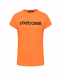 Футболка с лого, оранжевая Roberto Cavalli | Фото 1