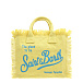 Сумка с лого, желтая Saint Barth | Фото 3