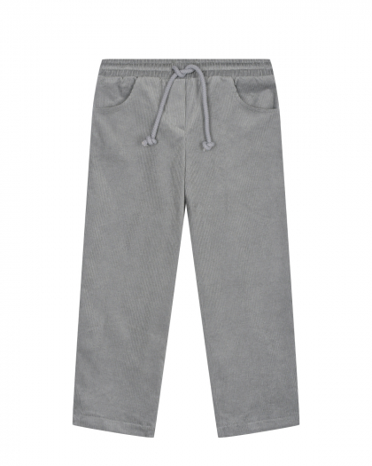 Вельветовые брюки, серые Dan Maralex | Фото 1