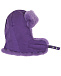 Фиолетовая шапка-ушанка Ploomlé | Фото 4