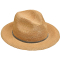 Шляпа с отделкой бисером, коричневая Brunello Cucinelli | Фото 1