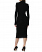 Платье с драпировкой, черное Roberto Cavalli | Фото 5