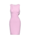 Мини-платье с разрезами, розовое Hinnominate | Фото 1