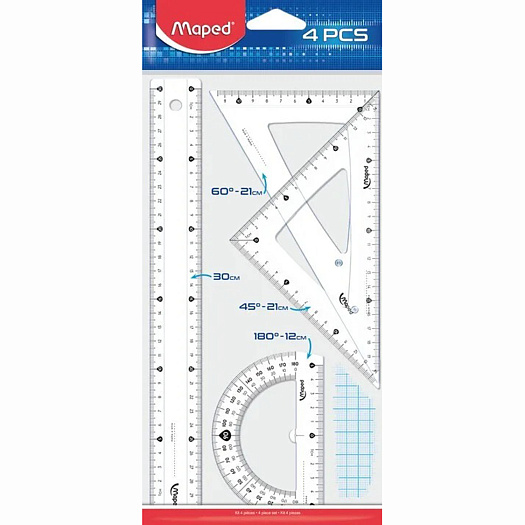 Набор чертёжных инструментов Maped | Фото 1